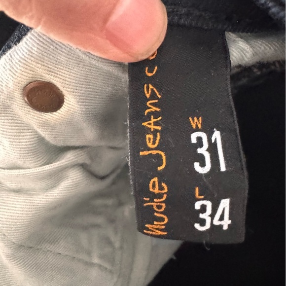 Nudie Jeans blue skinny  Men's Jeans - 31 - Picture 5 of 13